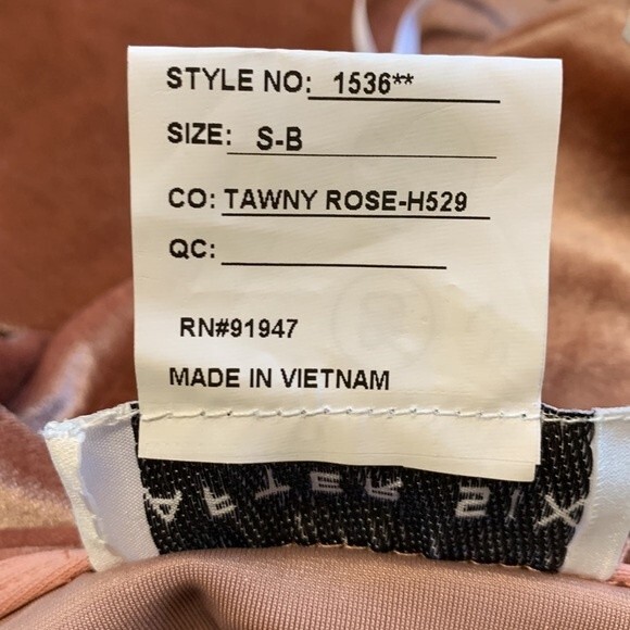 NWT AFTER SIX | Tawny Rose 1536 Full length Velvet Wrap Dress S - Picture 6 of 7